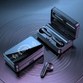Tai nghe Bluetooth 5.0 màn hình gương cảm biến vân tay, Màu đen