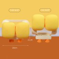 Giá đỡ ngực chống gù lưng điều chỉnh tư thế ngồi tiện dụng, Màu vàng