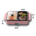 Nồi lẩu nướng điện đa năng mini 2 trong 1