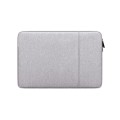 Túi đựng laptop, Macbook, Ultrabook chống sốc, chống nước cao cấp, Màu ghi - Size 15.6 inch