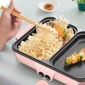 Nồi lẩu nướng điện đa năng mini 2 trong 1