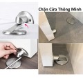Chặn cửa nam châm hút chống va đập cửa, Màu bạc