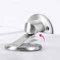 Chặn cửa nam châm hút chống va đập cửa, Màu bạc