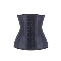 Đai gen nịt bụng latex định hình 9 xương cao cấp, Màu đen - Size S (Vòng eo 57 - 61cm)