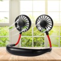 Quạt đeo cổ thể thao thiết kế chữ U 3 tốc độ gió cao cấp