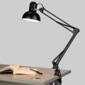 Đèn học kẹp bàn đọc sách, làm việc thông minh chống cận, Thân đèn + Bóng Rạng Đông 5w vàng