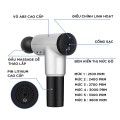 Máy massage cầm tay 4 đầu massage giảm đau nhức, mệt mỏi, Loại màn hình led