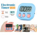 Đồng hồ bấm giờ nhà bếp mini màn hình điện tử, Màu hồng