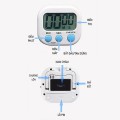 Đồng hồ bấm giờ nhà bếp mini màn hình điện tử, Màu hồng
