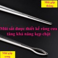 Kẹp bắt lươn, gắp tôm cua ghẹ hải sản, kẹp đa chức năng, Loại mũi cong (52cm)