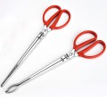 Kẹp bắt lươn, gắp tôm cua ghẹ hải sản, kẹp đa chức năng, Loại mũi cong (52cm)