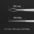 Kẹp bắt lươn, gắp tôm cua ghẹ hải sản, kẹp đa chức năng, Loại mũi cong (52cm)