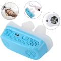 Thiết bị chống ngáy ngủ lọc không khí cao cấp thế hệ mới, Màu xanh