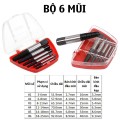 Bộ mũi vít nhổ ốc gãy, tháo bu lông ốc vít trờn ren chuyên nghiệp, Hộp 5 mũi