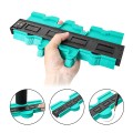 Dụng cụ chép hình, thước đo đường viền đa năng, Màu đỏ - Loại 25cm