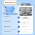 Giá đỡ chống cận thị chống gù gắn bàn học có nhắc nhở khi ngồi sai tư thế, Màu xanh