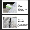 Bạt phủ ô tô 4 - 5 chỗ 3 lớp phản quang cách nhiệt , Size 3XL (5.3x2.0x1.5m)