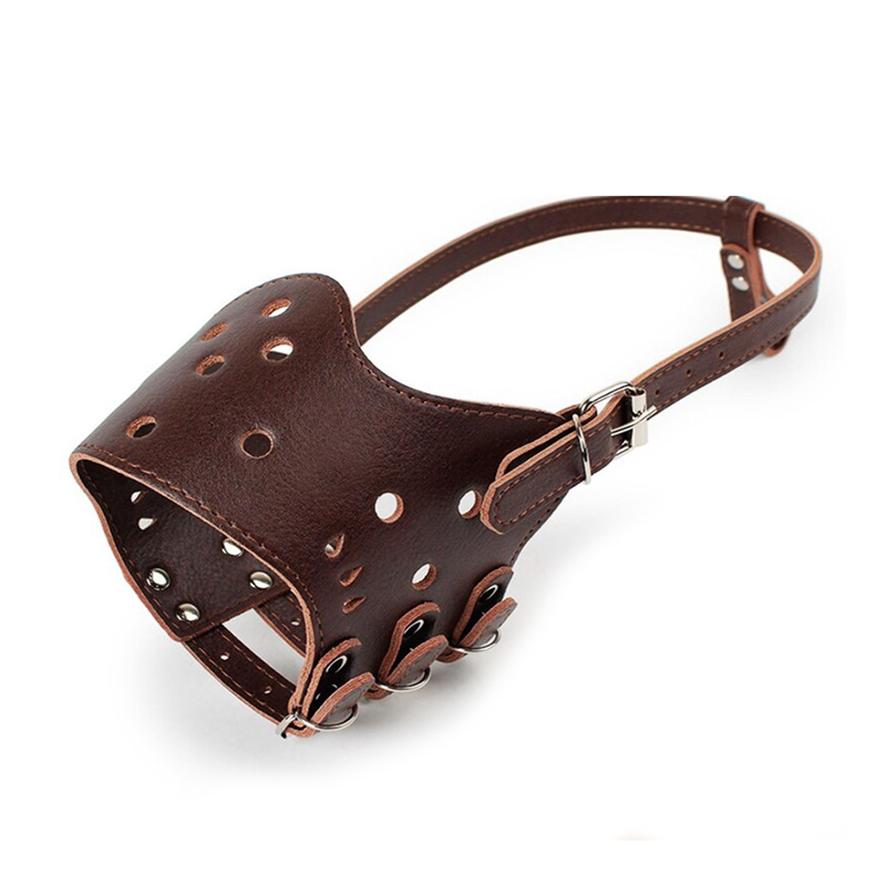 Rọ mõm da mềm dành cho chó chống cắn sủa