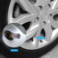 Bộ 4 nắp chụp van xe ô tô logo các hãng cao cấp , Logo Toyota