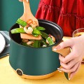 Nồi lẩu mini đa năng 2 nấc nhiệt kèm giá hấp tiện dụng