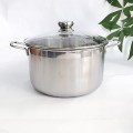 Bộ nồi và xửng hấp 28cm vung kính dùng mọi loại bếp