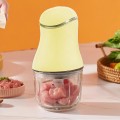 Máy xay mini cầm tay 6 lưỡi cối thủy tinh