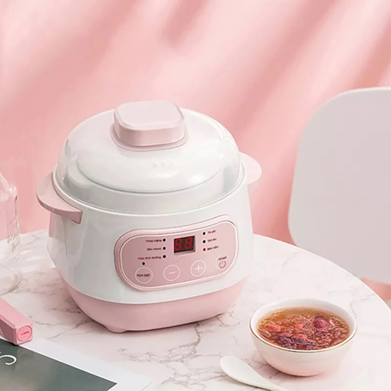 Nồi nấu cháo chậm, chưng yến cách thủy đa năng GT68