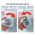 Hộp đựng thuốc 3 tầng cỡ lớn cho gia đình tiện dụng