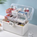 Hộp đựng thuốc 3 tầng cỡ lớn cho gia đình tiện dụng