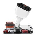 Tẩu sạc ô tô đa năng tích hợp 2 tẩu sạc và 2 cổng usb tiện dụng
