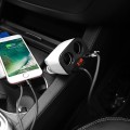 Tẩu sạc ô tô đa năng tích hợp 2 tẩu sạc và 2 cổng usb tiện dụng