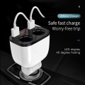 Tẩu sạc ô tô đa năng tích hợp 2 tẩu sạc và 2 cổng usb tiện dụng