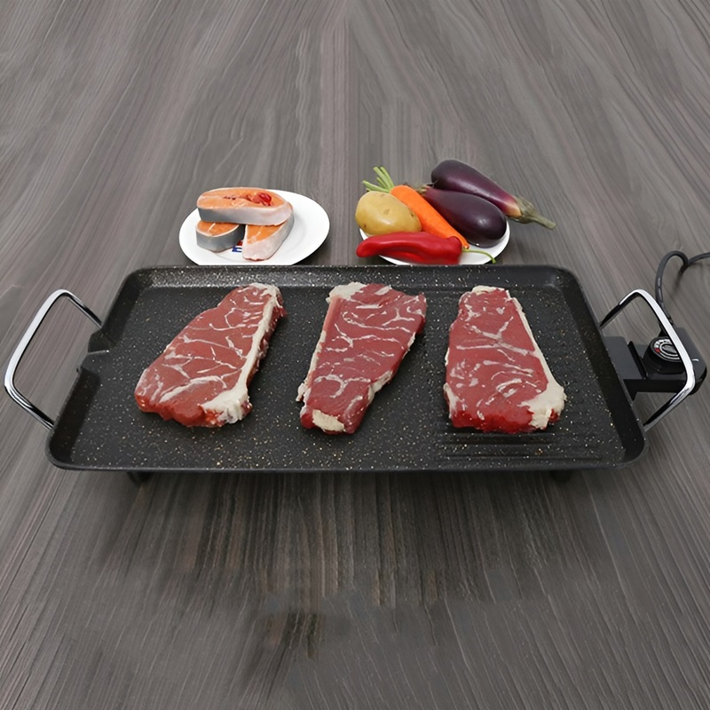 Bếp nướng điện không khói 1500W điều chỉnh 5 mức nhiệt SHD4607