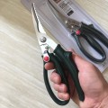 Kéo cắt gà cao cấp chắc chắn, lưỡi thép không gỉ an toàn