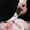 Kéo cắt gà cao cấp chắc chắn, lưỡi thép không gỉ an toàn