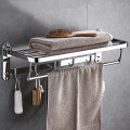 Giá để đồ nhà tắm kết hợp treo khăn đa năng 