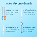 Máy tăm nước kèm 5 đầu tăm tiện dụng HF9