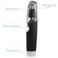 Máy tỉa lông mũi dùng pin nhỏ gọn tiện dụng KM-6512
