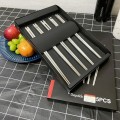 Set 5 đôi đũa chống trơn trượt cong vênh kèm hộp đựng sang trọng
