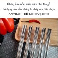 Set 5 đôi đũa chống trơn trượt cong vênh kèm hộp đựng sang trọng