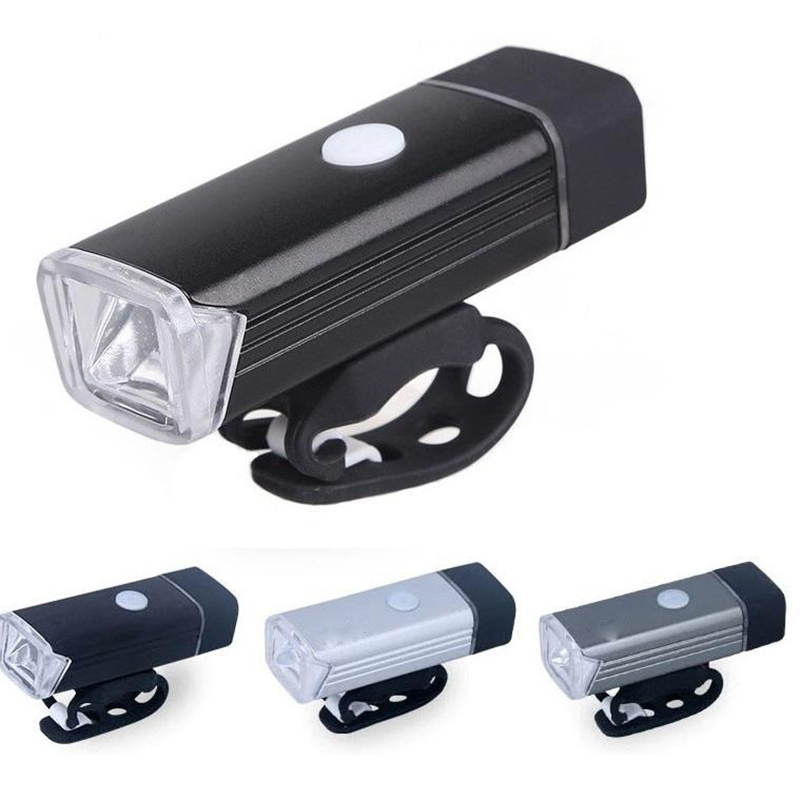 Đèn gắn xe đạp siêu sáng, sạc usb vỏ nhôm chống nước pin trâu