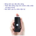 Đèn gắn xe đạp siêu sáng, sạc usb vỏ nhôm chống nước pin trâu