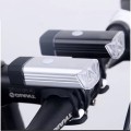 Đèn gắn xe đạp siêu sáng, sạc usb vỏ nhôm chống nước pin trâu