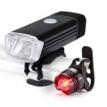 Đèn gắn xe đạp siêu sáng, sạc usb vỏ nhôm chống nước pin trâu