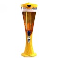 Tháp đựng bia 3L vân lúa mạch có đèn Led cao cấp