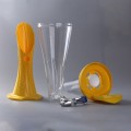 Tháp đựng bia 3L vân lúa mạch có đèn Led cao cấp
