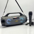 Loa bluetooth xách tay hát karaoke có tặng kèm mic