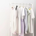 Giá treo quần áo chữ A khung kim loại cao cấp, Màu đen