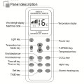 Điều khiển điều hòa máy lạnh đa năng K-1028E dùng cho mọi loại máy