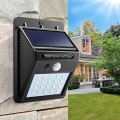 Đèn LED năng lượng mặt trời cảm biến ánh sáng chống trộm, 1 cái